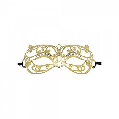Maske "Tribal" - in Gold