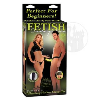 Strap-On Hollow Glow in the Dark Vibrating