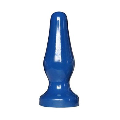 CRACKSTUFFERS Gans Butt Plug. groß. blau