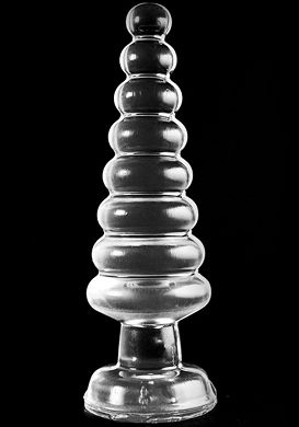 19 x 2,3 - 6,1 cm Zizi Plug - Twisto clear