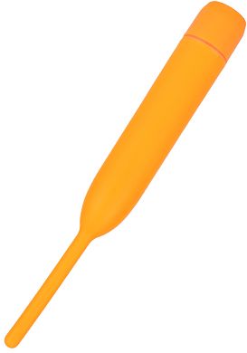 Delight Harnröhren-Vibrator 21 cm orange