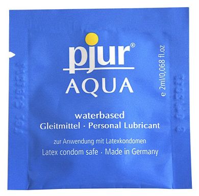 pjur AQUA Gleitmittel wasserbasierend im 50er-Pack