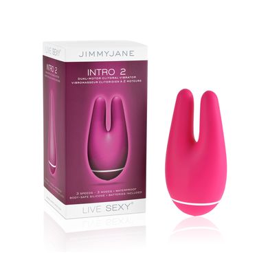 11 x 5,7 cm JIMMYJANE Mini-Vibrator - Intro 2 pink