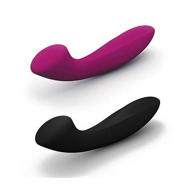 LELO Ella Silicone Dildo - Black Satin