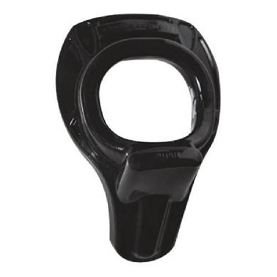 Penisring aus Silikon in Schwarz