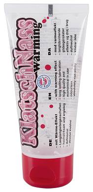 Klatschnass wrmend, Gleitgel mit Vitamin-E