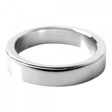 Penisring aus Stahl - 45 mm - in Silber