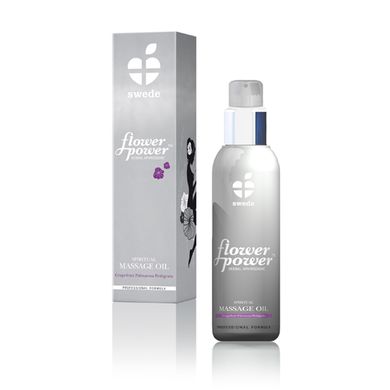 Swede Flower Power Massage Oil - Grapefruit Palmarosa Petitgrain spiritual, 150 ml