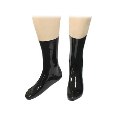 Latex Socken schwarz