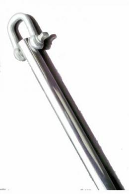 SM Möbel / Bondage - Spreizstange Chrom 2 Aufhänger 70 cm