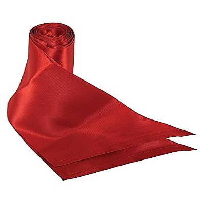 Sex & Mischief Silky Sash Restraints: Red, 1er Pack