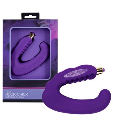 Rock Chick Purple - kraftvoller G-Punkt-Vibrator in Lila