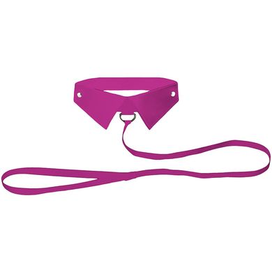 - OUCH Classic Collar with Leash pink SUPERSALE