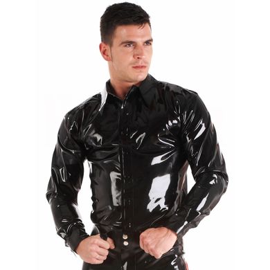 Latex Hemd Langrmlig