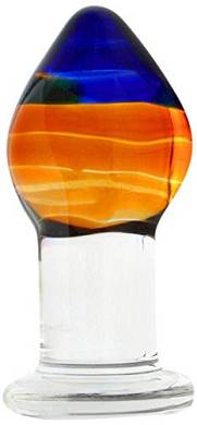 GlassIntimo Glasdildo HITOMI Buttplug kleiner Kerl 9*4cm