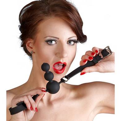 Mundknebel Ball Gag aus Silikon