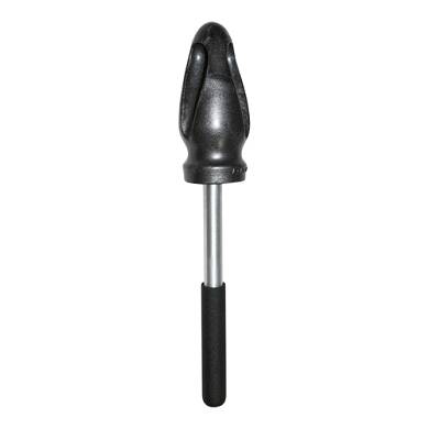 Analdildo aus Silikon mit Griff