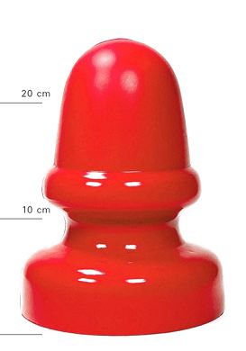 25 x 14 cm XXL - PLUG Luciano red