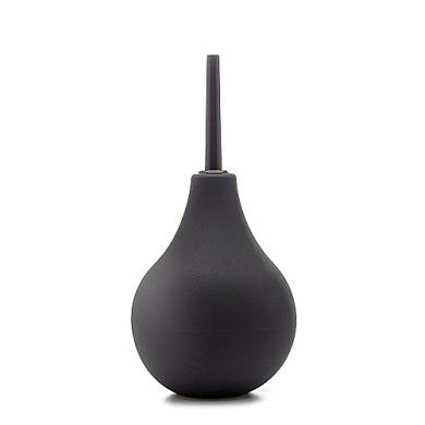 Intimdusche in Schwarz