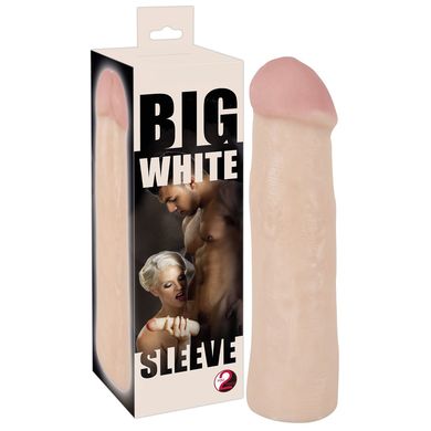 Penisverlngerung Big Ram White 22 x 4,5 cm