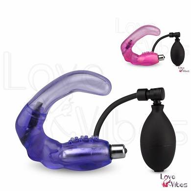 Aufblasbarer Prostata-Vibrator