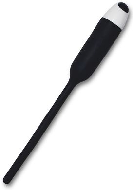 Harnrhren-Vibrator 19 cm schwarz