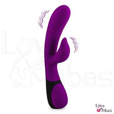 Rabbit-Vibrator mit Air Pressure Control