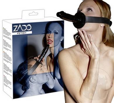 Leder Umschnall-Dildo