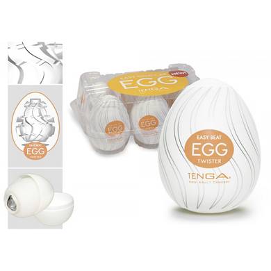 Tenga Masturbator - Egg Twister 6er