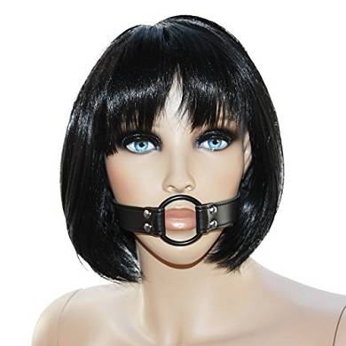 Mundknebel #7101 Ringknebel. Gag-Ring. schwarz