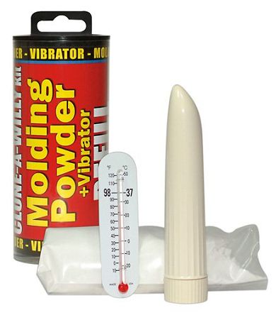 Abdruckset fr SIE & IHN - Abgupulver mit Vibrator