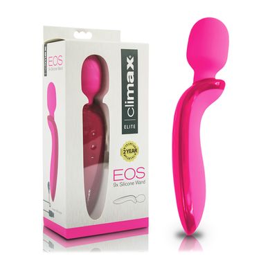 21,6 x 3,8 cm Climax Elite EOS Rechargeable Silicone Wand pink