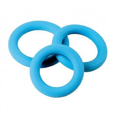 NMC Erection Commander Cockring Set - 3 Silikon Penisringe mit Durchmesser 32. 37 und 42 m