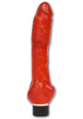 19 x 3,5 cm WATERPRICK Vibrator rot