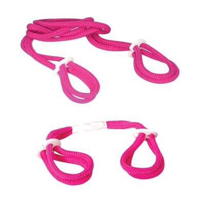 Pipedream - Fetish Fantasy - Light Pink - Rope Cuff Set. 1er Pack