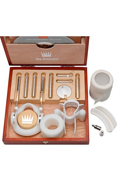 Jes Extender Penis-Vergrerer JES-Extender SILVER