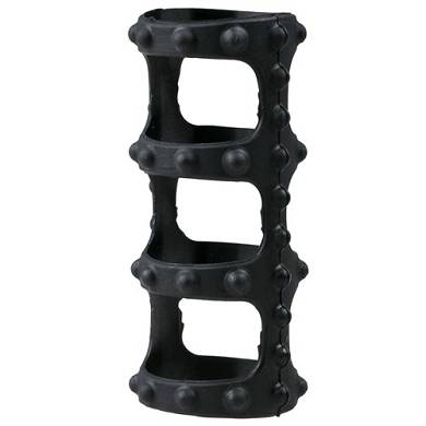 EasyToys Penishlle aus Silikon mit Riffeln