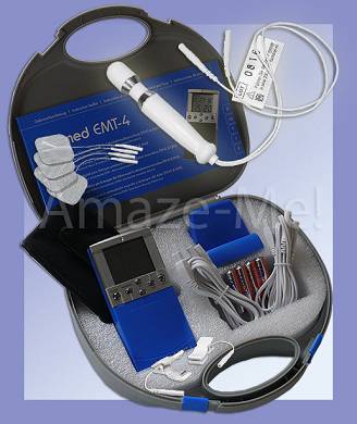 PROMED 2-Kanal Reizstromgerät EMT-4 + ANALSONDE PR06 + KLEMMEN Inkontinenz