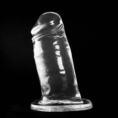 Dark Crystal Clear Medium Dildo DCC50