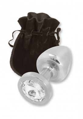 6 x 2,5 cm Buttplug Silver