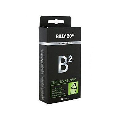 Billy Boy Kondome "B2 Gefühlsintensiv" 5 x 15 Stück. 1er Pack (1 x 5 S
