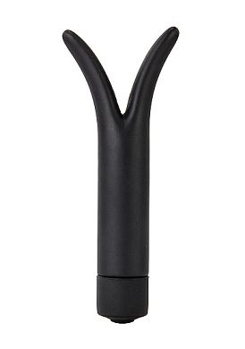 12 x 2,2 cm Vibrator Shots Toys The Champion black