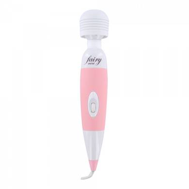 Mini Massager - 25 x 4,5 cm - in Rosa/Weiß
