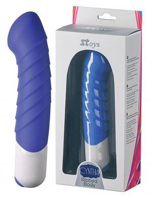 SToys Cynthia Silicon-Vibrator blau