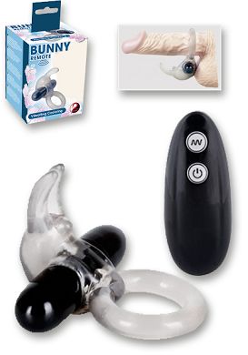 Bunny Remote Cockring