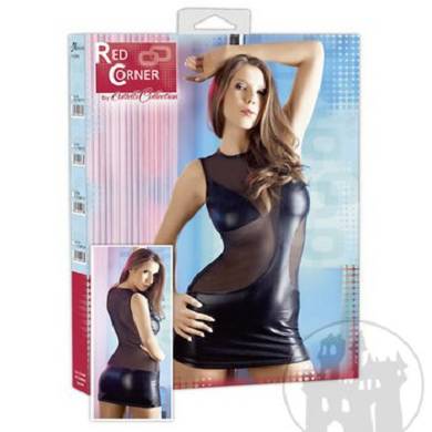Minikleid mit Powernetz