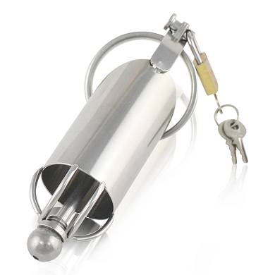 Keuschheitskäfig mit Cockring