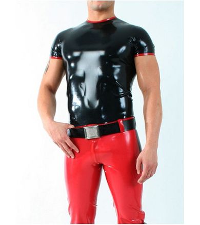 Latex Herren T-Shirt Colour