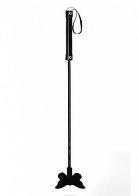 OUCH Gerte 65 cm SCHMETTERLING PVC black