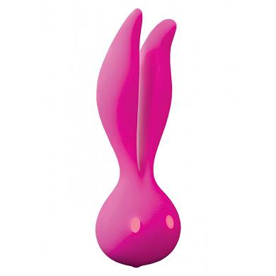 Go-Go Rabbit Massager - 14 x 5 cm - in Pink